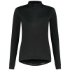 ROGELLI CORE dámsky dres s priedušnými bokmi dlhý rukáv, čierna Veľkosť: S