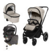 Set kočárek Move Cross 3 + hluboká korba Move XL 3 + autosedačka + báze, Ivory Beige