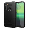 Gumený kryt RUGGED SHIELD na Motorola Moto G8 Power - čierna