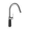 Kuchynská batéria so sprchou Schock SC-520 onyx 555120GON