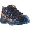 Salomon XA Pro V8 CSWP J 416140 Navy/vibrant orange/blithe dětské nízké nepromokavé boty - 32 EUR