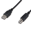 USB kábel A-B Digitus AK-300105-018-S 1,8 m (AK-300105-018-S)