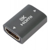 PremiumCord 8K Adaptér spojka HDMI A - HDMI A, Female/Female, kovová kphdma-36