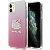 Puzdro na hlavu Hello Kitty IML Gradient Electrop Kitty pre iPhone 11 / Xr - ružové (Puzdro na hlavu Hello Kitty IML Gradient Electrop Kitty pre iPhone 11 / Xr - ružové)