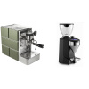 Stone Espresso Mine Green + Rocket Espresso FAUSTO 2.1, black