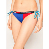 Spodný diel dámskych plaviek UW0UW02180-C65 modročervená - Tommy Hilfiger M modro-červená