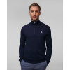 Pánsky Tmavomodrý Vlnený Sveter Polo Ralph Lauren