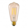 Tellur Tellur WiFi Smart žiarovka Filament E27,6 W,jantár DEX-0164-TEL-E276W