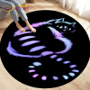 Kúpelňová predložka - Alfombra de Área de Área de Dibuj Round Floor Mat (Kúpelňová predložka - Alfombra de Área de Área de Dibuj Round Floor Mat)
