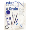 MIX MEDIA BLOK - CLAIREFONTAINE - PAINT'ON - 250 GSM - A GRAIN - 20 LISTOV | A3