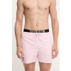 Plavkové šortky Calvin Klein ružová farba, LV00N61093 M