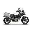 Kompletná sada bočných hliníkových kufrov SHAD TERRA 36L/36L, vrátane montážnej sady SHAD SUZUKI DL 650 V-Strom