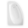 Roth ISABELLA NEO Asymetrická akrylátová vaňa 170 x 110 cm, ľavá, biela, 9700000