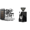 Rocket Espresso Appartamento, black/copper + Eureka Mignon Classico, CR black