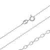 Argento Strieborná retiazka - vzor Rolo, hrúbka 0,8 mm 15345 | Dĺžka: 50 cm