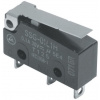 Omron Subminiaturní mikrospínač, typ ovladače: Páka se závěsem SPDT, 30 V dc, 250 V ac, 100 mA, Pájecí, IP40, 0.6N