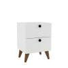 Nočný stolík Kada White