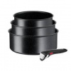 Sada hrncov Tefal Ingenio Black Stone L3998902, 4 ks
