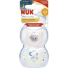 Nuk dojčenský cumlík Star deň a noc 2ks/box chlapec modrá