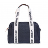 Childhome Prebaľovacia taška Mommy Club Signature Canvas Black