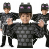 Detský kostým MILUVI Minecraft Enderman veľ. 128-134 Halloween