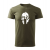 DRAGOWA krátke tričko spartan, olivová 160g/m2 - 3XL