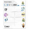 Poznámkové nálepky FC Real Madrid: Set 16 kusů (kus 8 x 4 cm|set 16 x 20 cm)