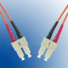 CNS Network Optický kábel duplex MM 50/125, SC/SC, OM2, 2m PATCHOP-50/SC-SC-2M