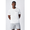 Tričko CHAMPION biele Crewneck T Shirt 220264 WW001 WHT Veľkosť XL