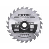 Kotúč pílový s SK plátkami, Ø250x3,2x30mm, 24z, EXTOL PREMIUM