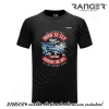 Tričko RANGER® - BORN TO FLY M Čierna