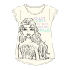 Frozen - licencia Dievčenské tričko - Frozen 52029453, svetlo žltá Farba: Žltá, Veľkosť: 110
