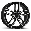 Alu disk DEZENT TR dark 8.5x18, 5x114,3, 64.1, ET40 Black/polished