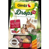 Gimborn IT Gimbi DROPS pre hlodavce s červenou repou 50 g
