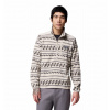 SWEATER-WEATHER™-PRINTED-HALF-ZIP-II-PANSKA-MIKINA-POL-ZIPS Farba: Dark Stone KnitKnot, Veľkosť: L 2097741280
