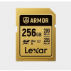 Lexar SDXC ARMOR Gold UHS-II U3, Stainless Steel, IP68 R280/W210 (V60) 256GB LSDAMGL256G-RNNNG