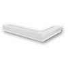 Nordflam krbová mřížka AERO pravá 58x38x9cm - bílá