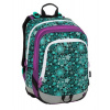 Bagmaster Školský batoh pre prváčikov ALFA 9 B BLACK/TURQUOISE