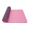 Yate Yoga mat dvouvrstvá Tpe YTSA04681 fialová/ružová
