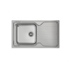 TEKA Classic 1B 1D Nerezový drez 860 x 500 mm Variant: Nerez MC 10119056