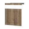 Kryt na umývačku riadu BE SMART Rustic XL K60 U dub halifax