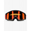 Lyžiarske okuliare Uvex Athletic FM - black/red/orange/clear