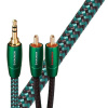 AudioQuest Evergreen 2x CINCH – Jack 3,5mm 2m (High-endový audio kábel 1x 3.5 mm jack stereo samec na 2x RCA samec.)