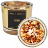 Sójová sviečka Noble v priesvitnom skle Polish Amber 220ml