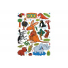 AG Design K-1047 Zoo, samolepka na zeď 65x85cm