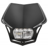 Rtech UNI přední maska včetně světla V-Face FULL LED černá