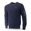 Thor Steinar Sveter Strickpullover Haki Modrá 4XL