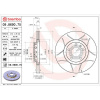 BREMBO Brzdový kotúč BREMBO 09.8690.75