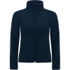 B&C | Hooded Softshell /women, Dámska 3-vrstvová softshellová bunda s kapucňou, modrá navy, M