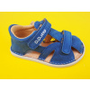 Detské kožené sandálky D.D.Step G075 - 51665 bermuda blue BAREFOOT